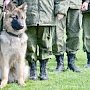 Служебная собака дала возможность полицейским отыскать рецидивистов в Крыму
