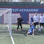 В Севастополе за победу в Соревнованиях по мини-футболу состязаются представители органов МЧС России Южного федерального округа